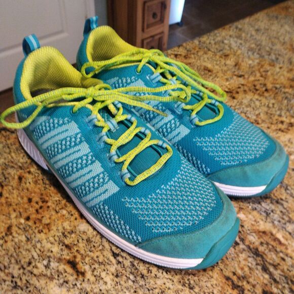 Orthofeet BioFit Coral Stretch Knit Sneakers Womens Shoe Size US 11 EE Turquoise - Picture 6 of 12